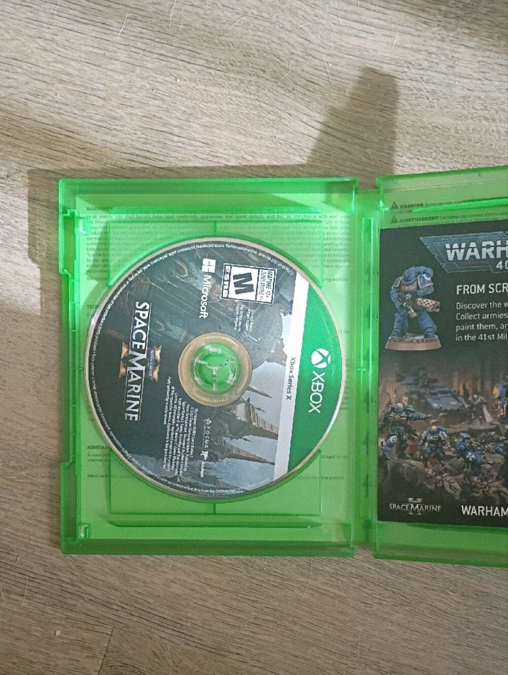 Series X Space Marine II (Green) - Warhammer 40,000